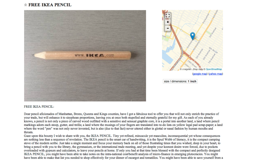 free ikea pencil screenshot 1